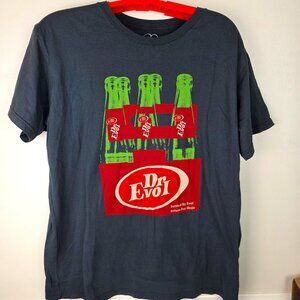 Evol Dr Evol Men's Black Tee Shirt Size Large Street Wear NWT